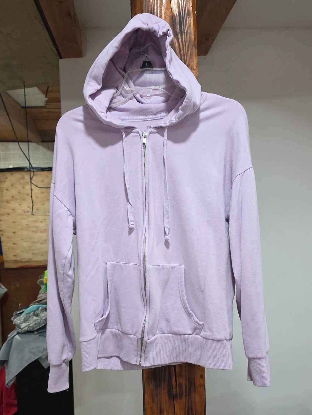 Time & Tru Zip Up Hoodie